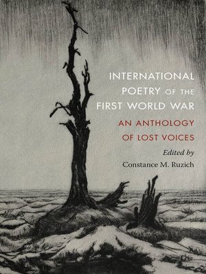 cover image of International Poetry of the First World War